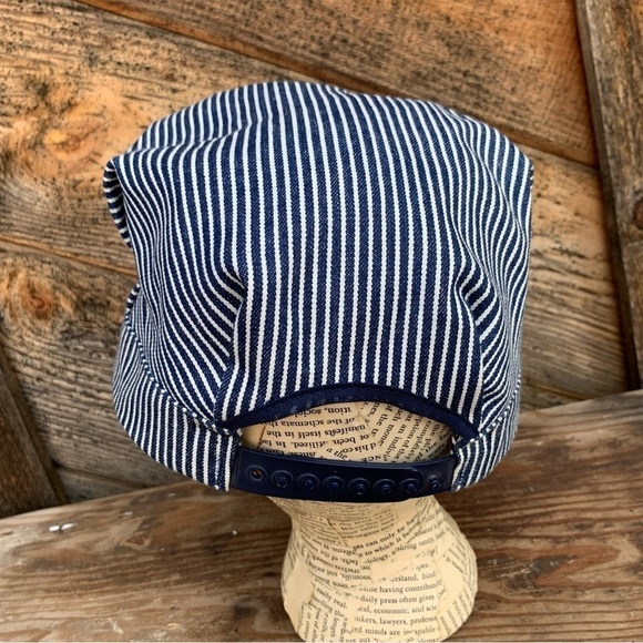 VTG Train Engineer's Conductor Cap / Hat Horn Rapids Railroad Rail Works Philly - Picture 2 of 10